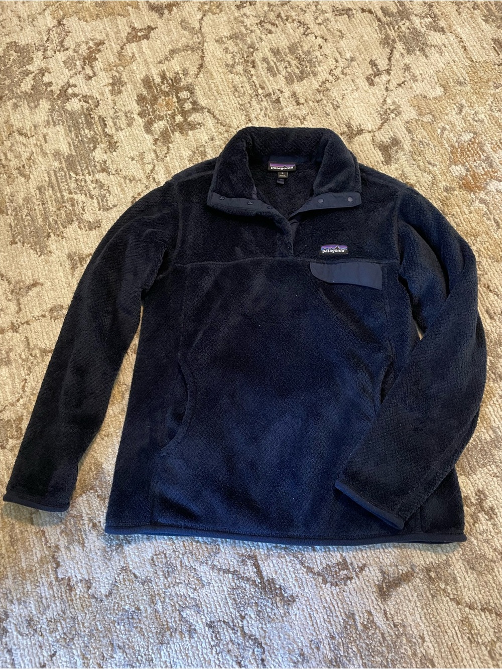 Patagonia Dark Navy Plush Pullover